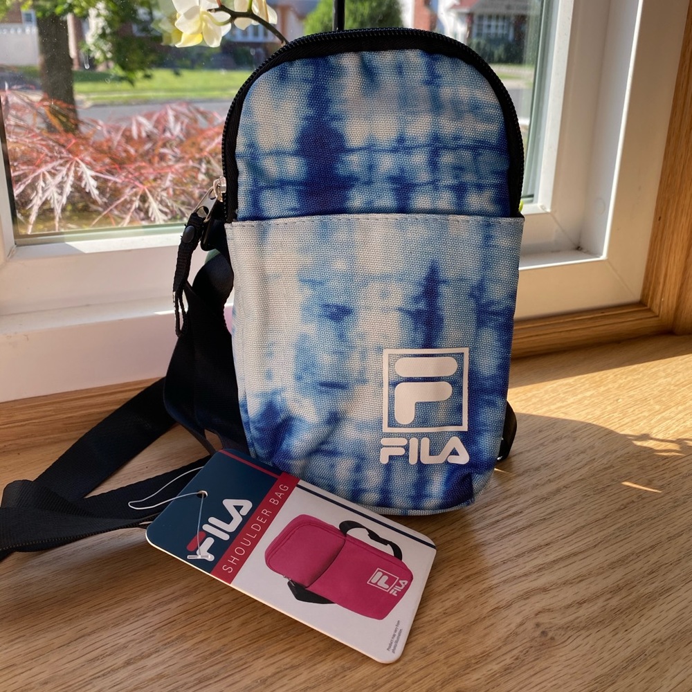 Tie Dye Fila shoulder bag